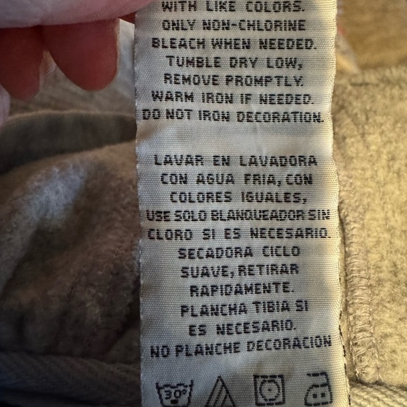 Vintage Firefighter Denim Jacket Toddler Size 24M Unisex Hooded Jean Coat - Picture 7 of 7